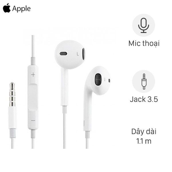 Tai nghe nhét tai Apple Earpods