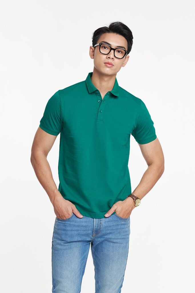 Premium Polo Nam Vải Cotton Mercerized N&M Club 2105018