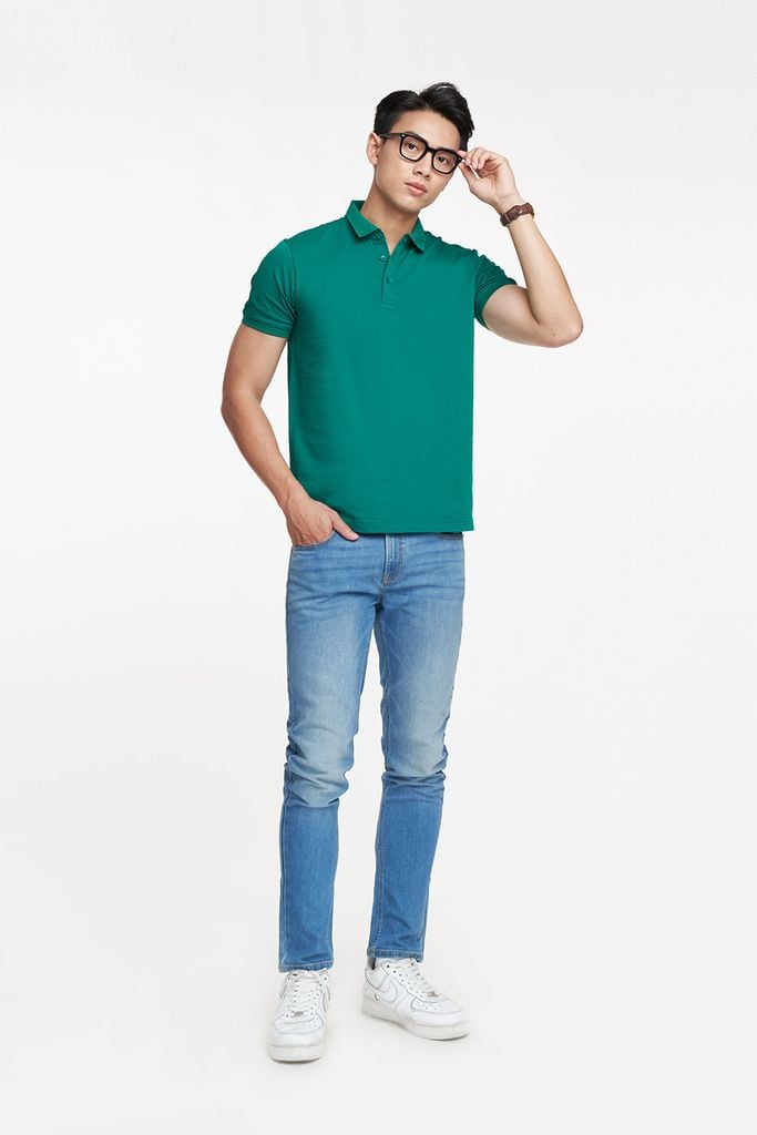 Premium Polo Nam Vải Cotton Mercerized N&M Club 2105018