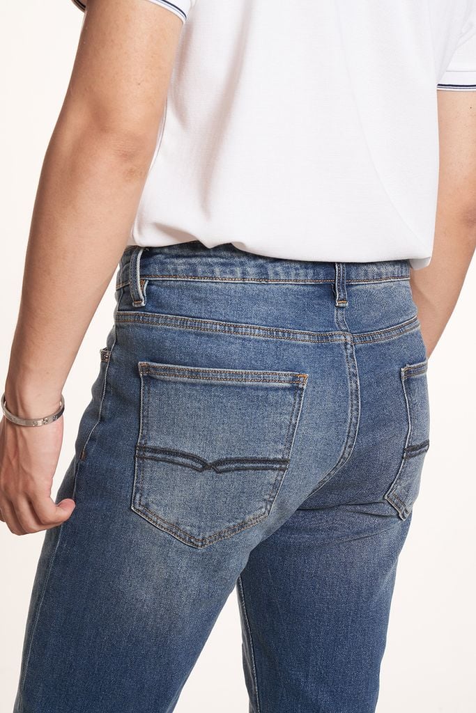 Quần Jean Basic Nam Tapper 2407020
