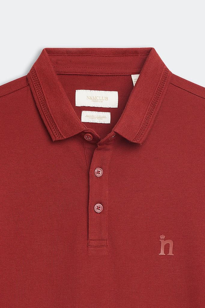 Premium Áo Polo Nam Vải Cotton Mercerized N&M Club 2105017