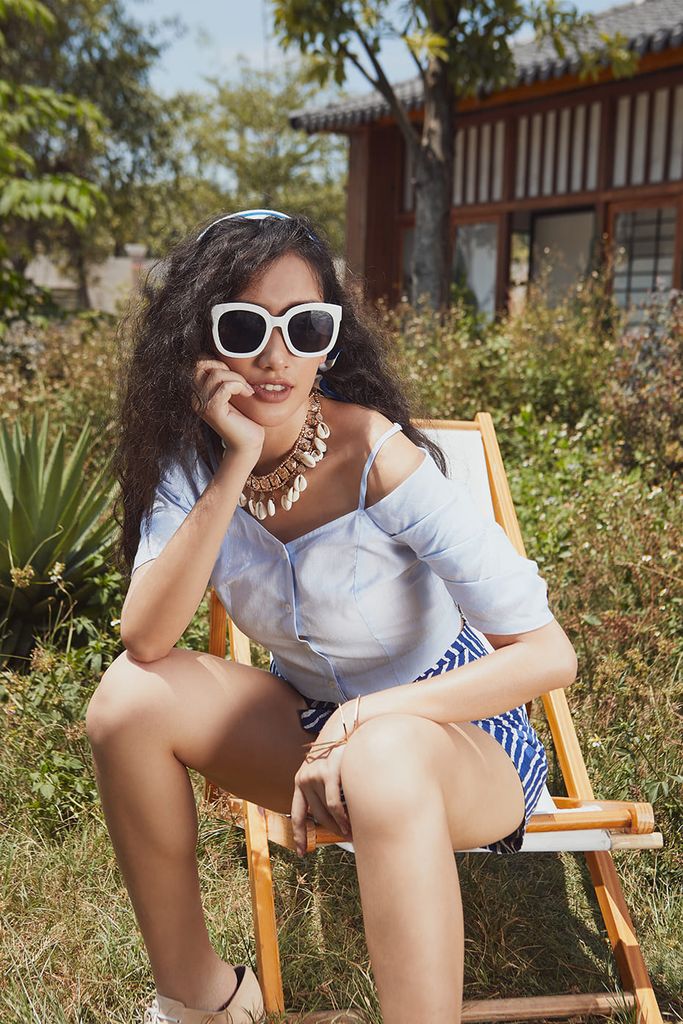 Áo Croptop Hai Dây Nữ Tay Ngắn N&M 2002027