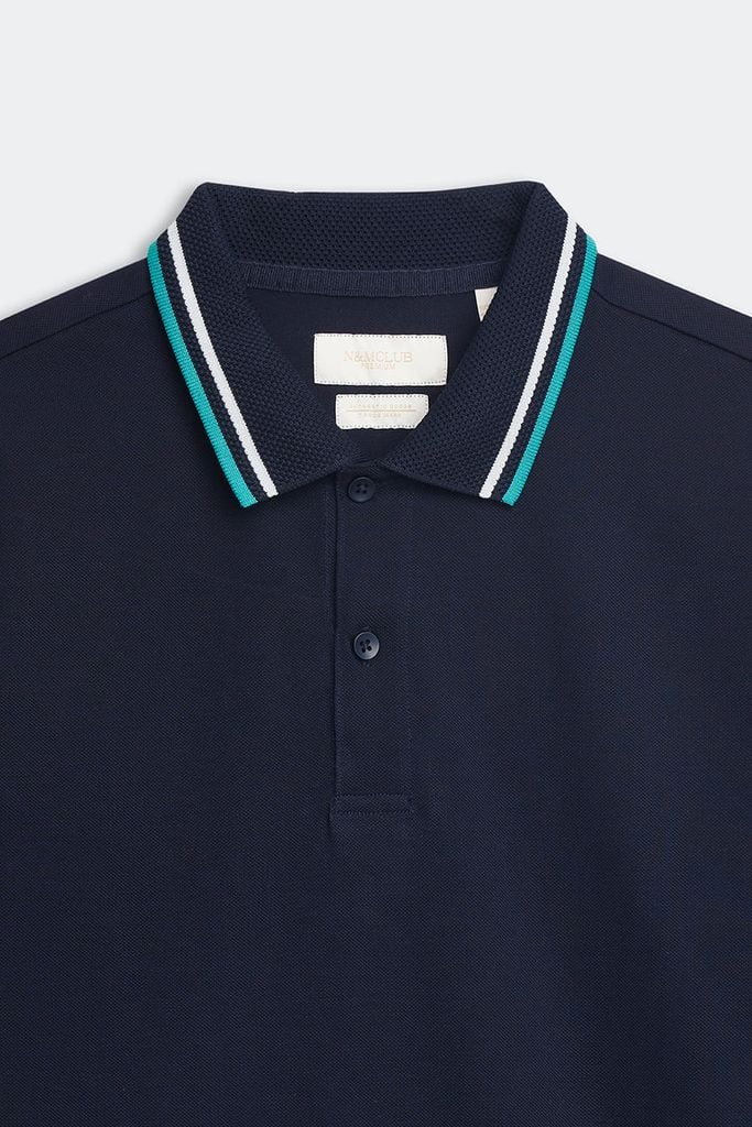 Premium Áo Polo Nam Vải Cotton Mercerized N&M Club 2105017