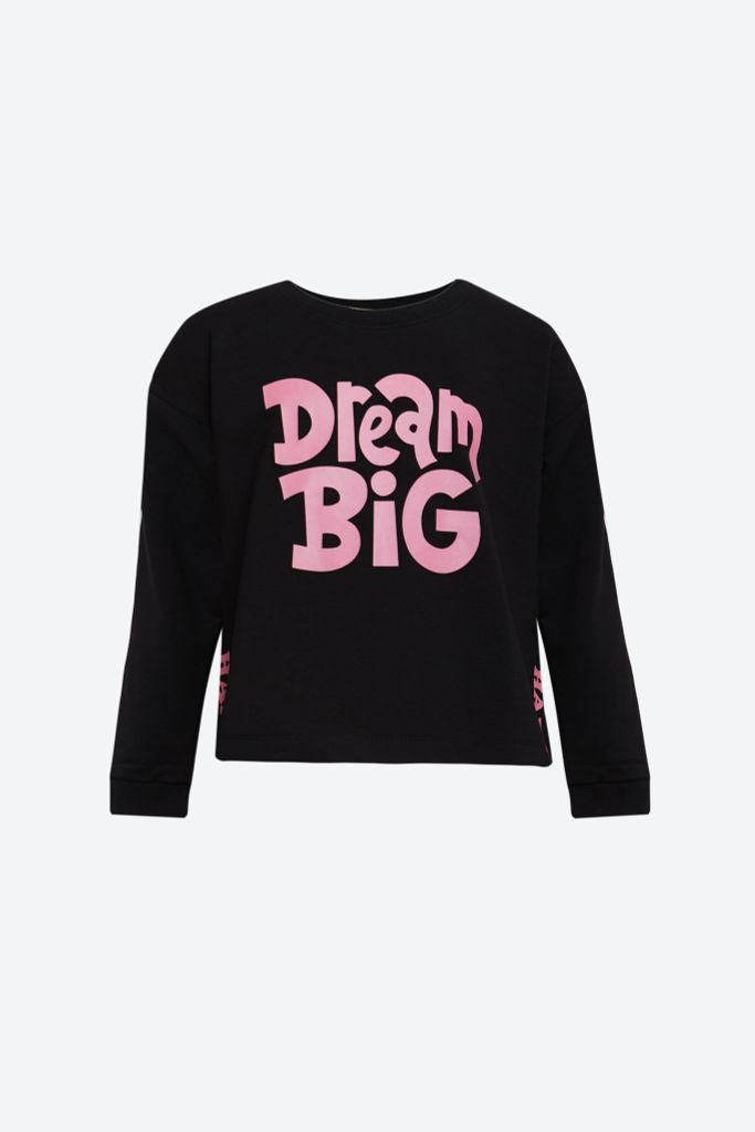 Áo Thun Hoodies Bé Gái Tay Dài NINOMAXX KIDS 2011057