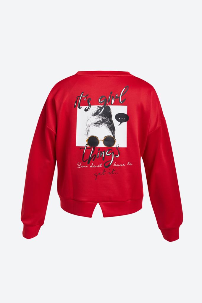 Áo Sweater thời trang Nữ tay dài NINOMAXX 1811063