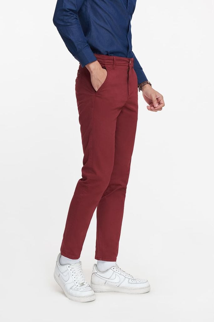 Quần Khaki Nam slim fit cotton NINOMAXX 1905098