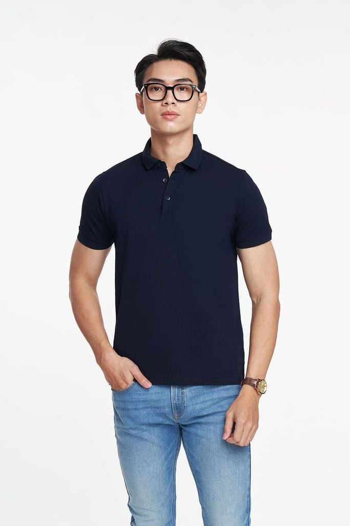 Premium Polo Nam Vải Cotton Mercerized N&M Club 2105018