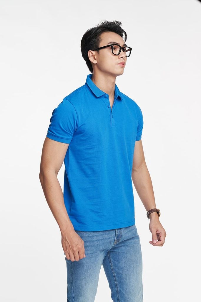 Premium Polo Nam Vải Cotton Mercerized N&M Club 2105018