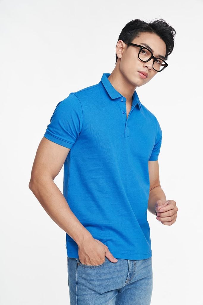 Premium Polo Nam Vải Cotton Mercerized N&M Club 2105018