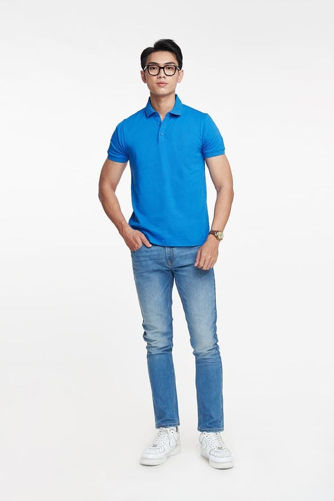 Premium Polo Nam Vải Cotton Mercerized N&M Club 2105018