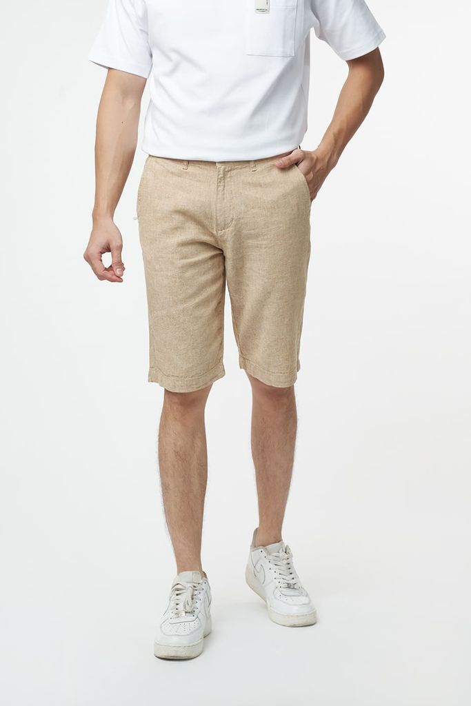 Limited Edition Quần short linen Nam NINOMAXX 2201001
