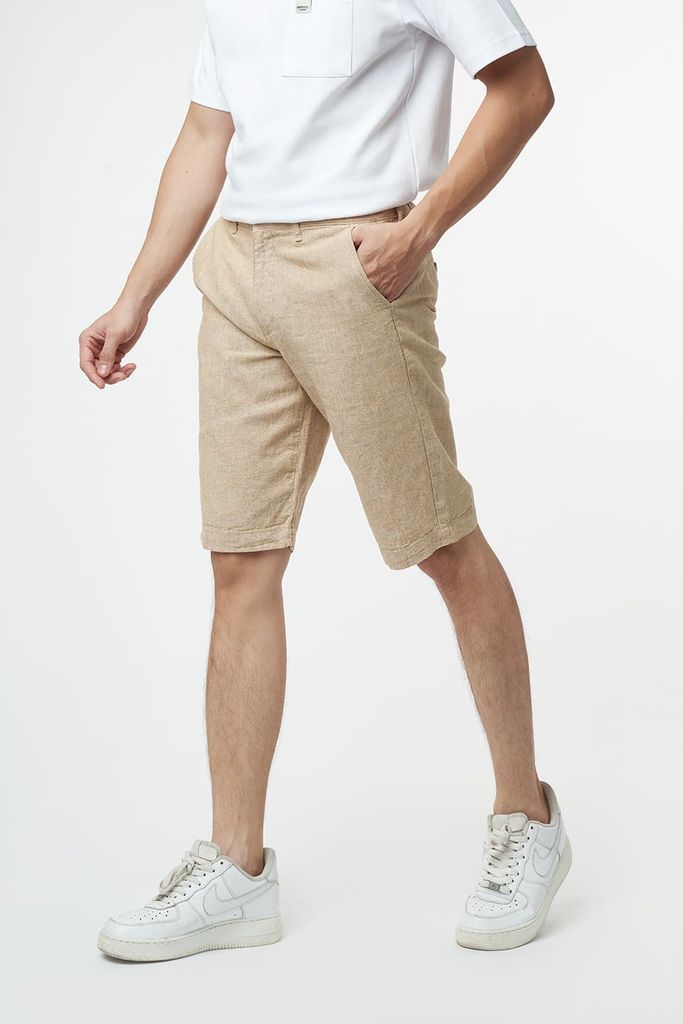 Limited Edition Quần short linen Nam NINOMAXX 2201001