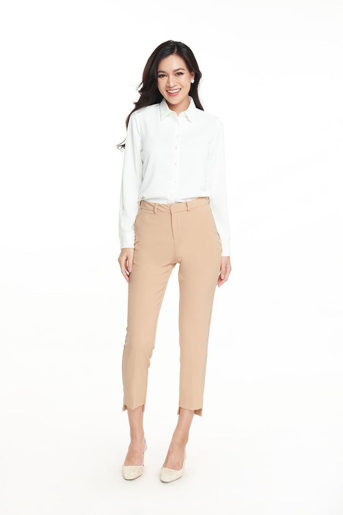 Quần Tây Văn Phòng Nữ Dáng Crop N&M 2207021