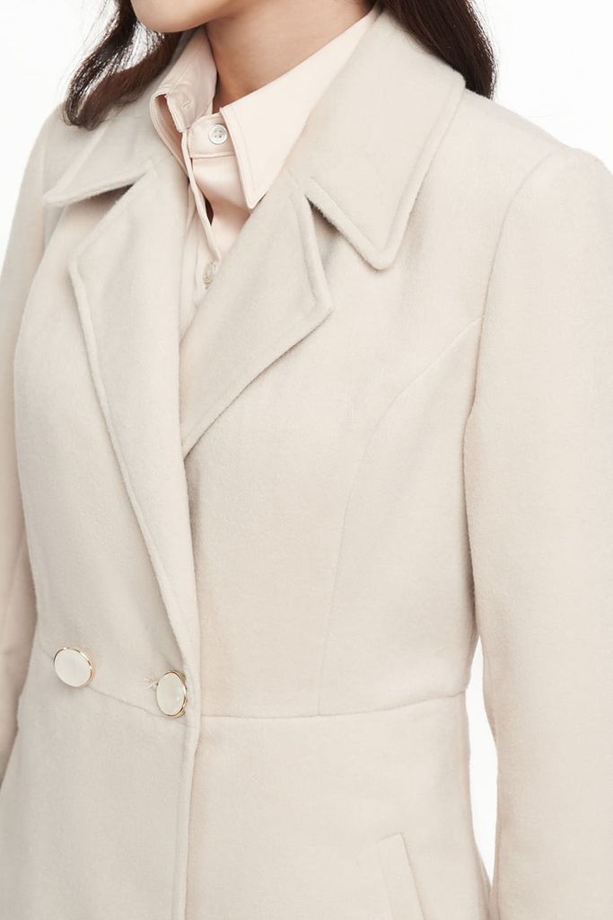 Áo Khoác Dạ Nữ Măng Tô N&M 2207031