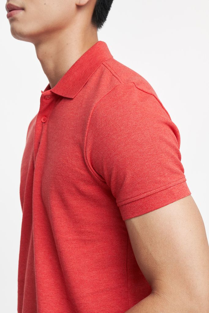 Áo Premium Polo Melange Nam Cotton Mercerized Ninomaxx 2212013