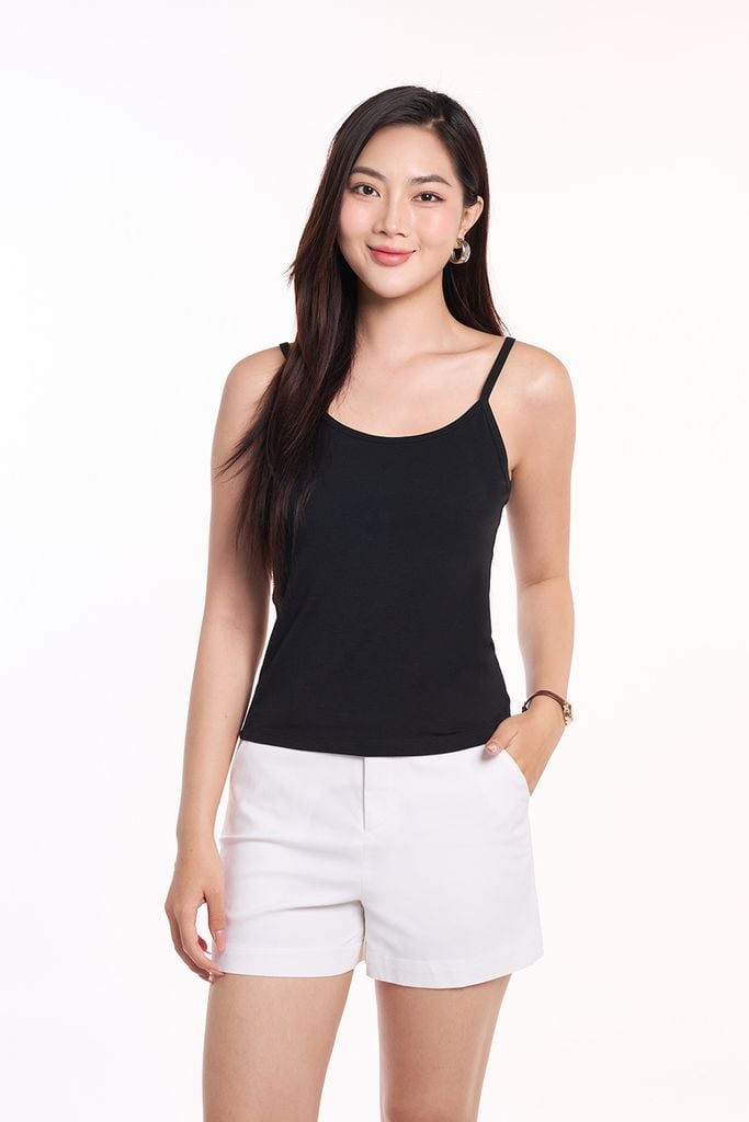 Áo Thun Basic Nữ Không Tay Ninomaxx 2412006