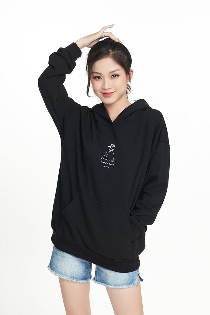 Áo hoodies Nữ cotton NINOMAXX 2204009