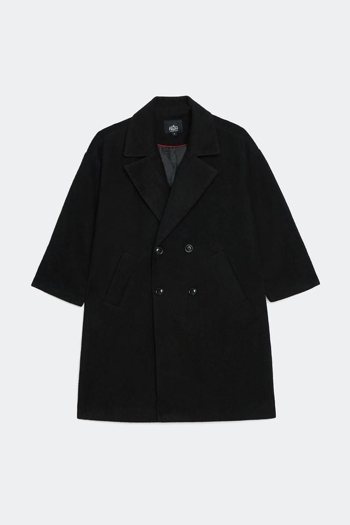 Áo Khoác Dạ Măng Tô Nữ Tencel Linen N&M 1906028