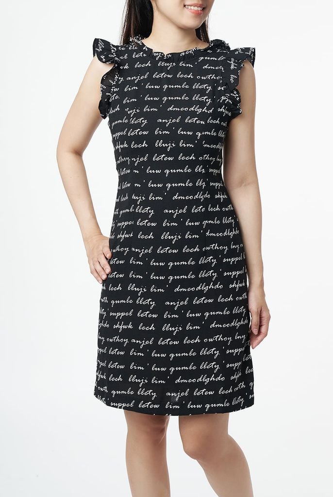 Đầm thời trang Nữ in hoạt tiết N&M 1807020