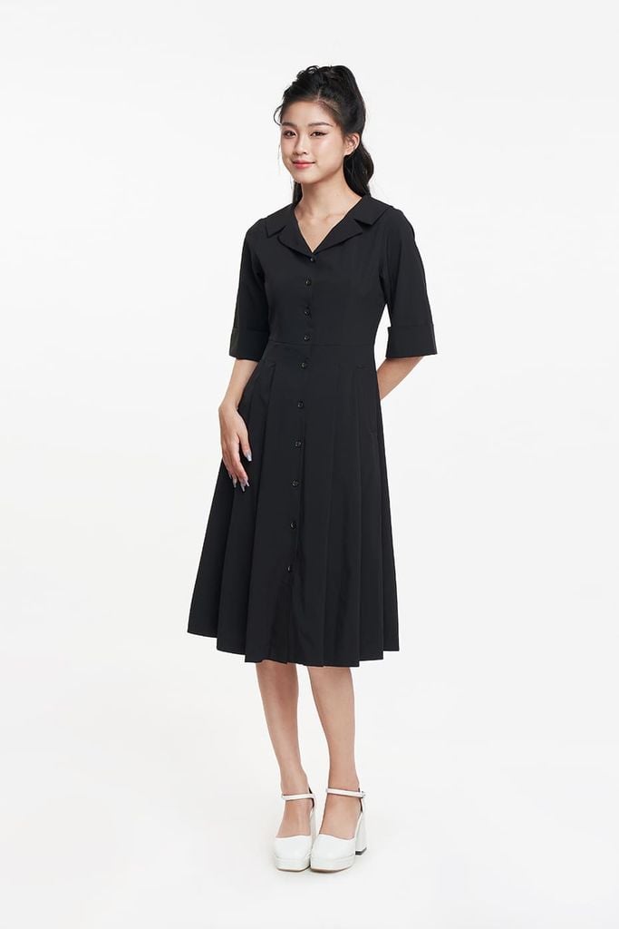 Đầm Thời Trang Nữ Tay Lửng N&M 1910271