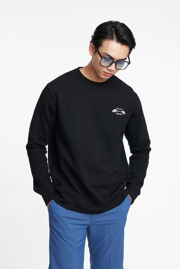 Áo Hoodies Nam Tay Dài Cotton Ninomaxx 2204003