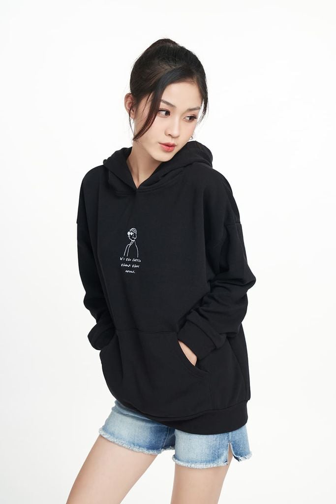 Áo hoodies Nữ cotton NINOMAXX 2204009