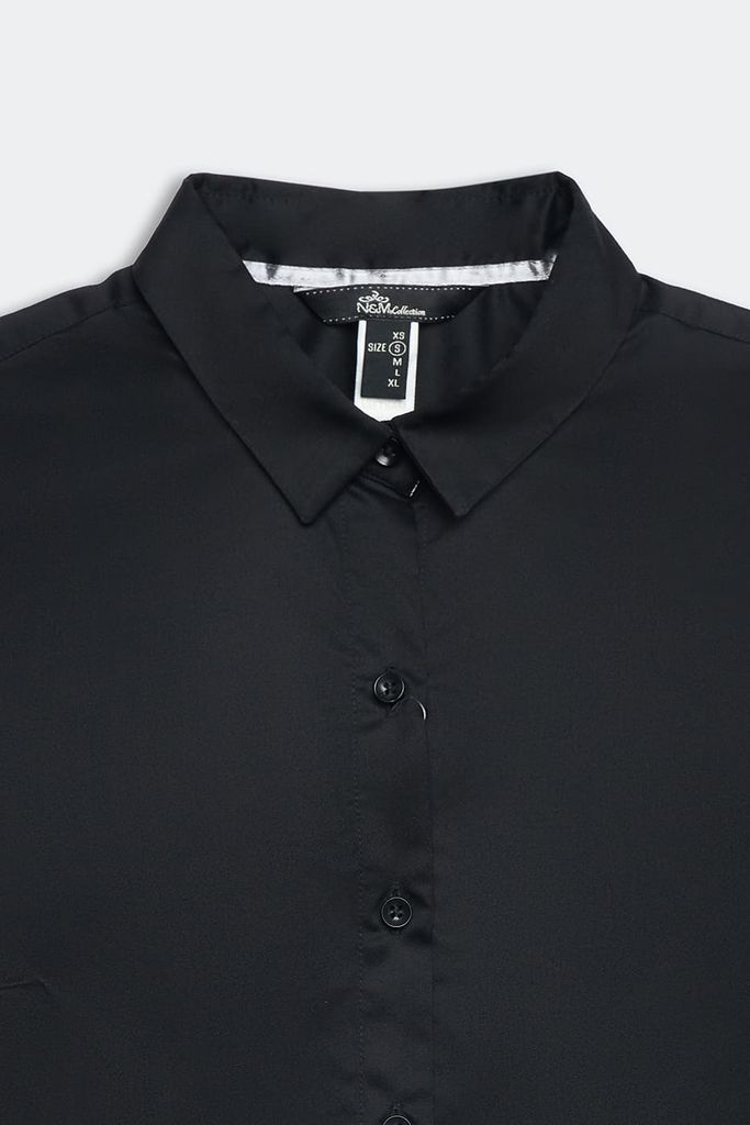 Áo Sơ Mi Basic Nữ Tay Dài N&M 1804091