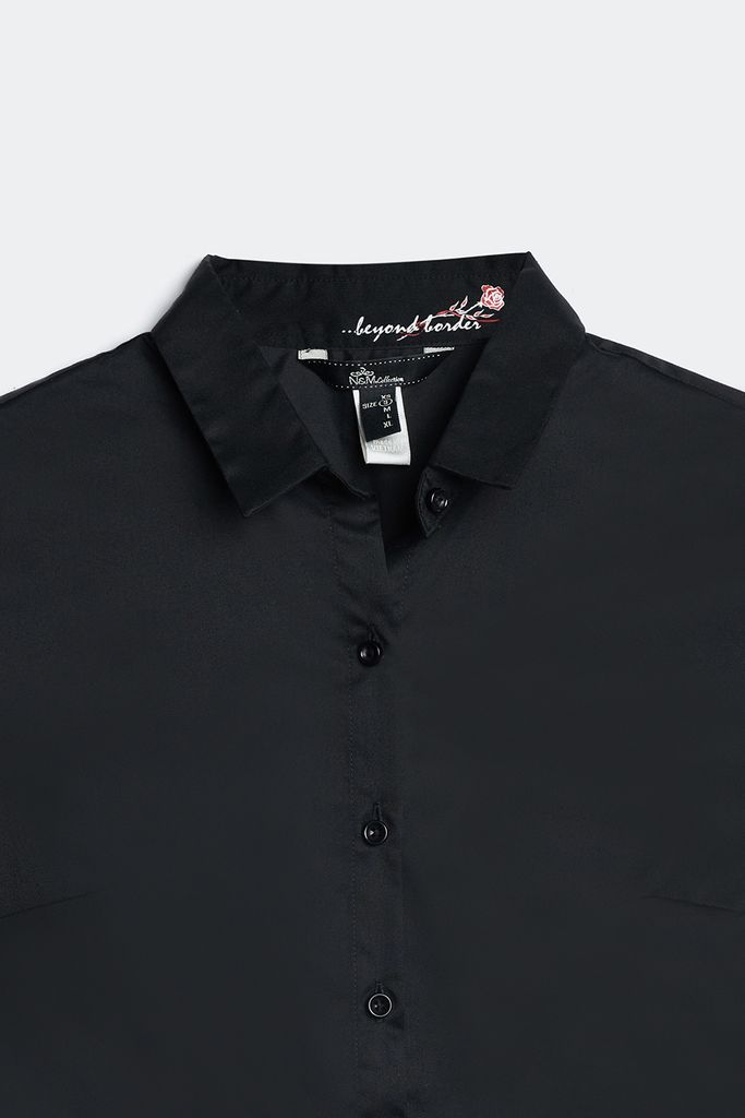 Áo sơ mi Basic Nữ tay dài N&M 1804092