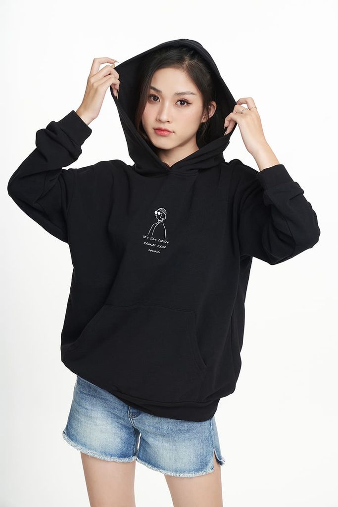 Áo hoodies Nữ cotton NINOMAXX 2204009