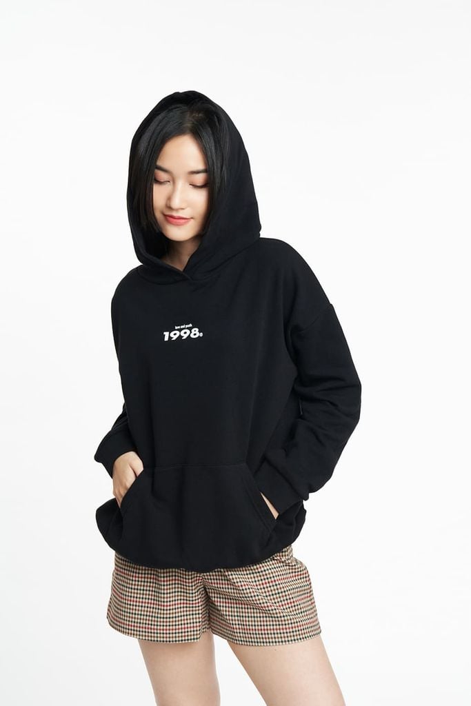 Áo hoodies Nữ tay dài cotton NINOMAXX 2204012