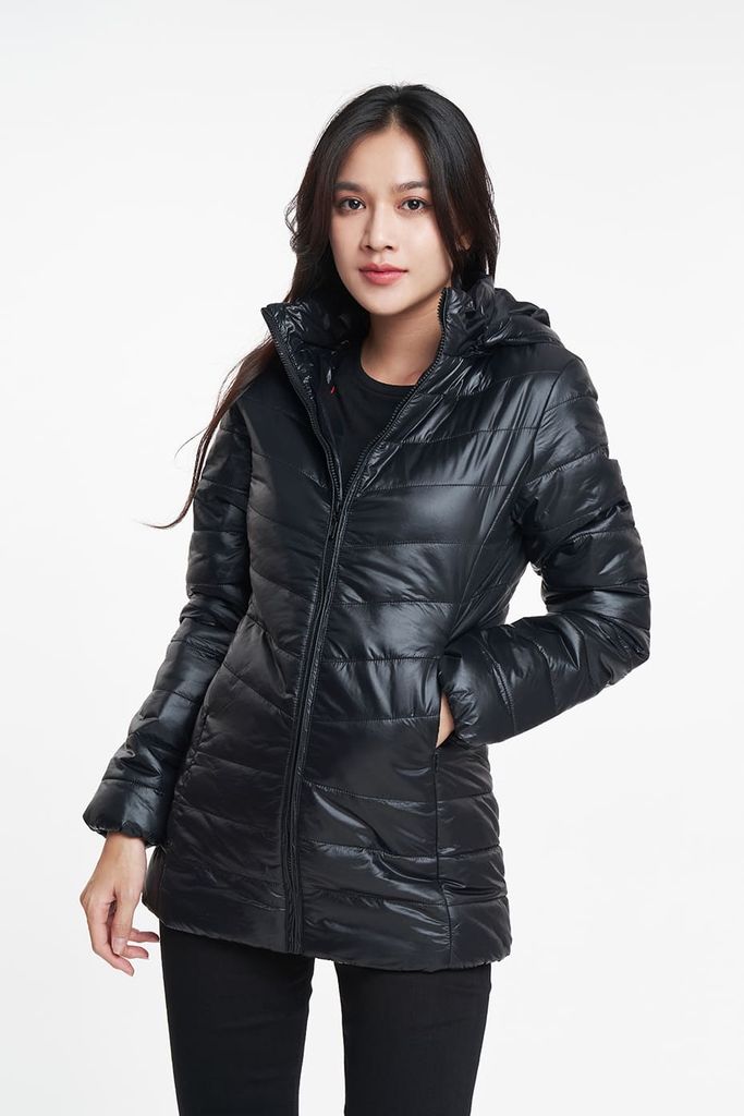 Áo Khoác Chần Gòn Nữ Có Nón Ninomaxx 1805118