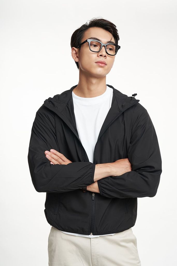 Áo Khoác Dù Trượt Nước Nam Siêu Nhẹ Ninomaxx 2208059