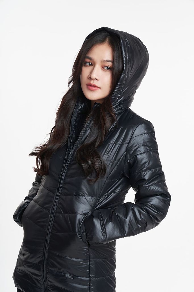 Áo Khoác Chần Gòn Nữ Có Nón Ninomaxx 1805118