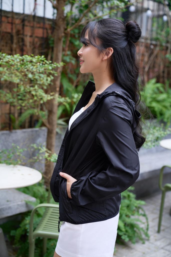 Áo Khoác Dù Nam Nữ Unisex Trượt Nước Siêu Nhẹ Ninomaxx 1811100