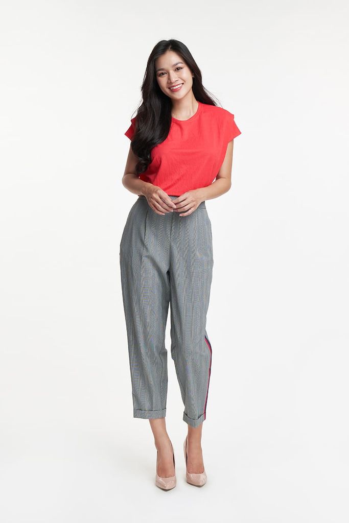 Quần tây Nữ phom slim cropped N&M 1811087