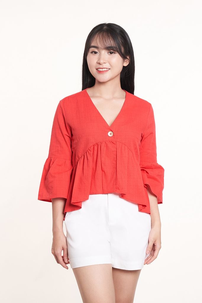 Áo kiểu Nữ tay lửng 2409015