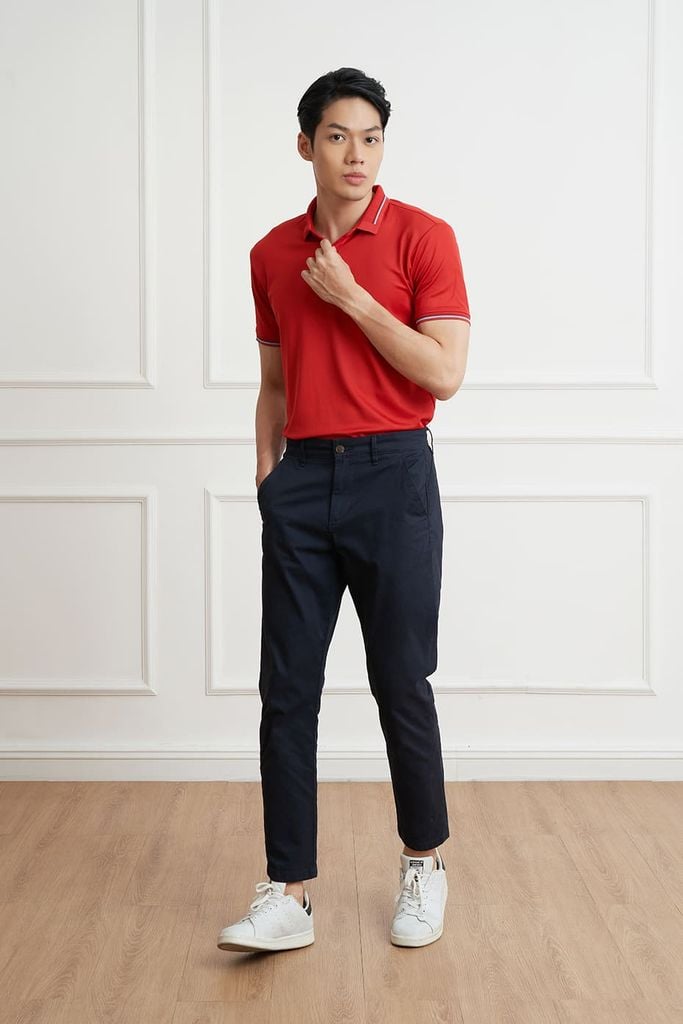 Premium Polo Dòng Áo Polo Nam chơi Golf Pique Cool Touch N&M Club 2104030