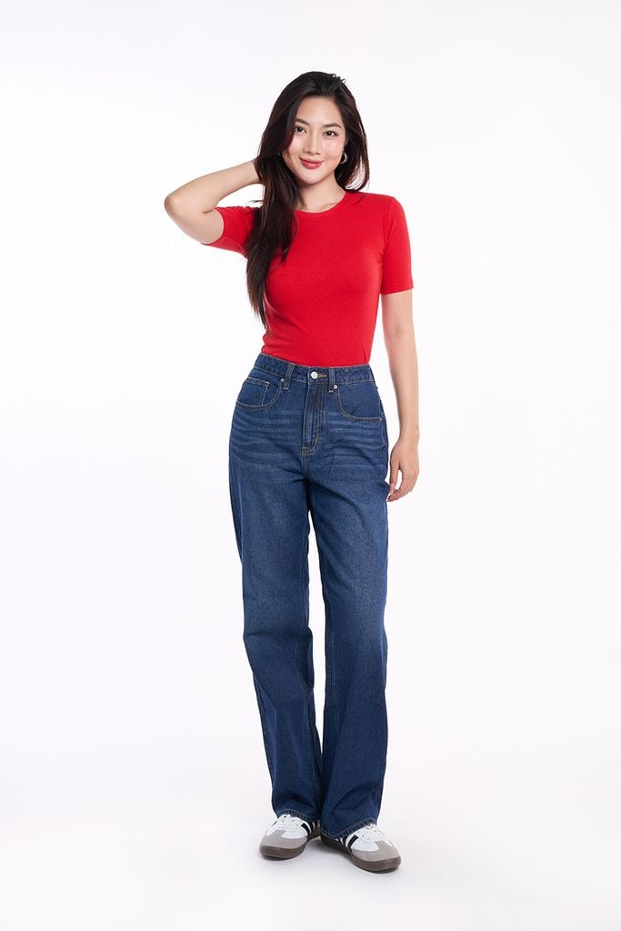 Áo Thun Basic Nữ Tay Ngắn NINOMAXX 1806064