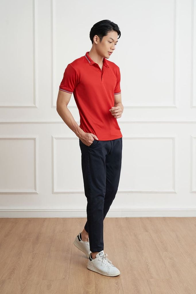 Premium Polo Dòng Áo Polo Nam chơi Golf Pique Cool Touch N&M Club 2104030
