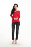 Áo sweater Basic Nữ tay dài N&M 1804006