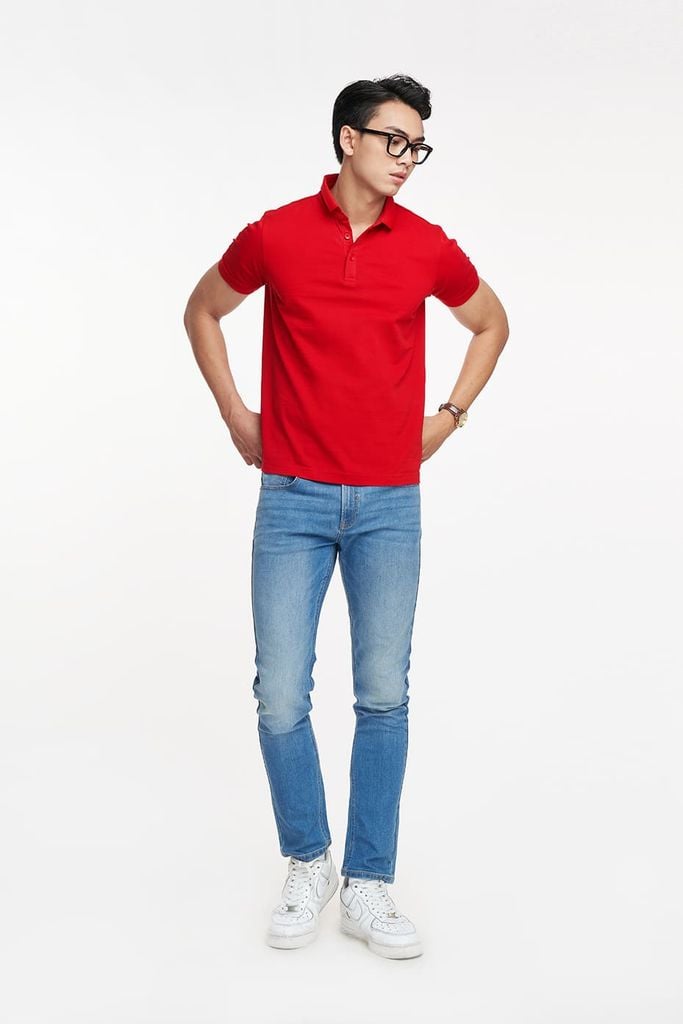 Premium Polo Nam Vải Cotton Mercerized N&M Club 2105018