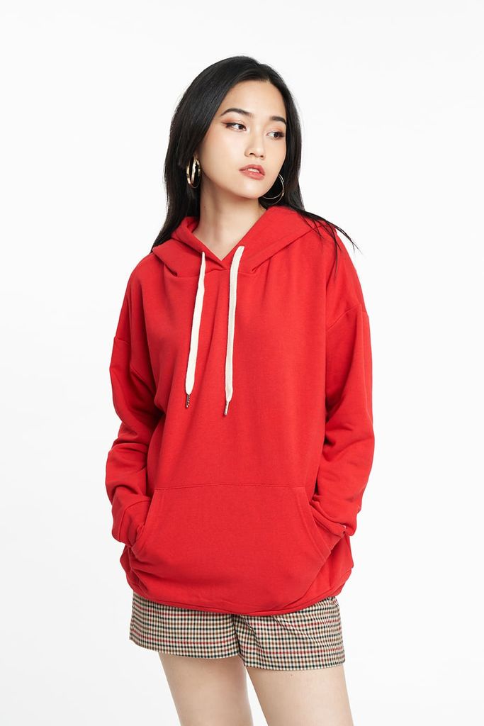 Áo hoodies Nữ tay dài cotton NINOMAXX 2204013