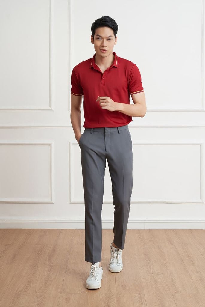 Premium Polo Dòng Áo Polo Nam chơi Golf Pique Cool Touch N&M Club 2104030