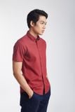 Áo sơ mi Nam Cotton Linen phom slim fit NINOMAXX 1912098