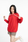 Áo hoodies Nữ tay dài cotton NINOMAXX 2204013