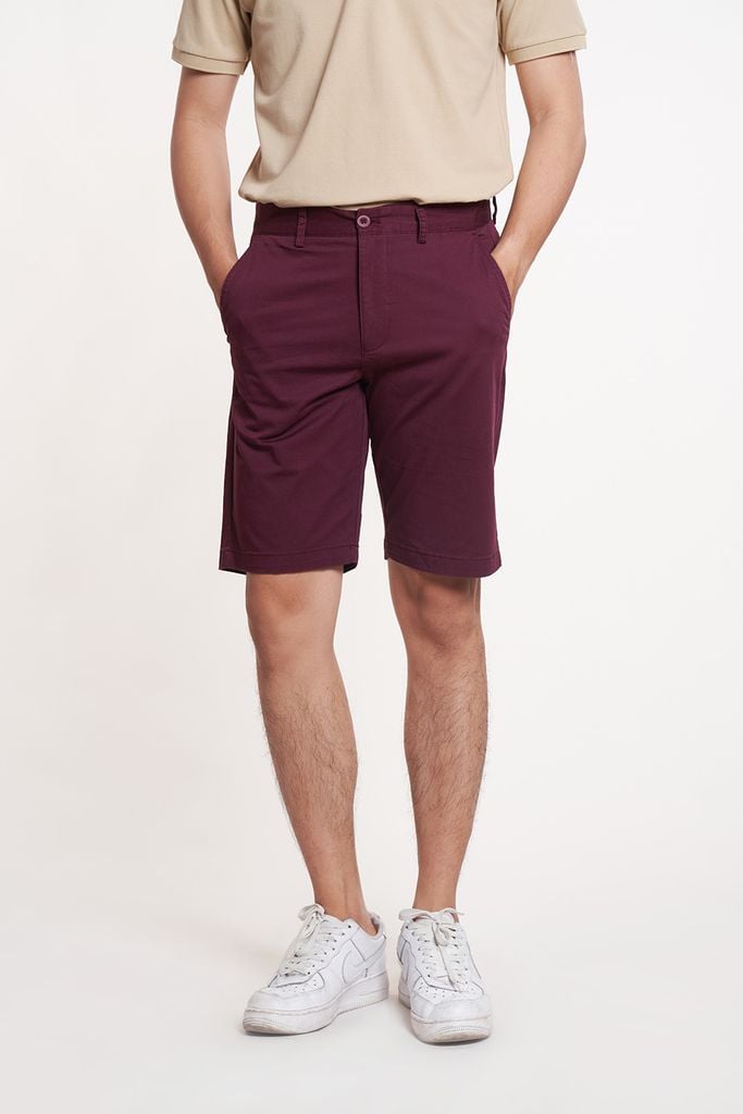 Quần short Kaki Nam co giãn NINOMAXX 2304004