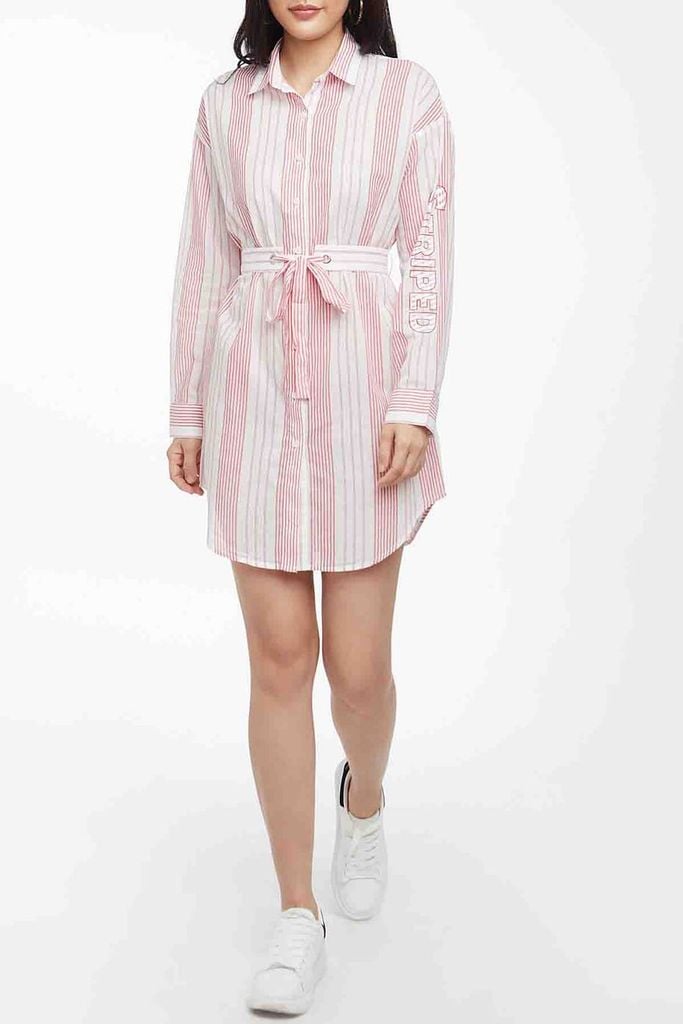 Áo sơ mi kẻ sọc Nữ NINOMAXX 1910152