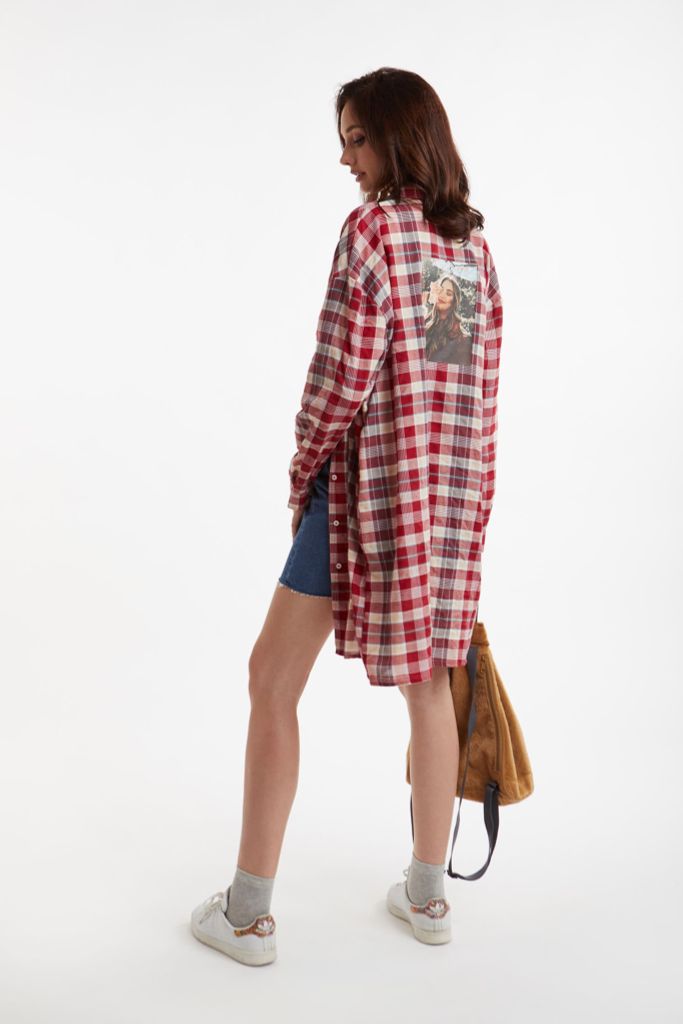 Áo sơ sọc caro dáng cardigan Nữ NINOMAXX 2010030