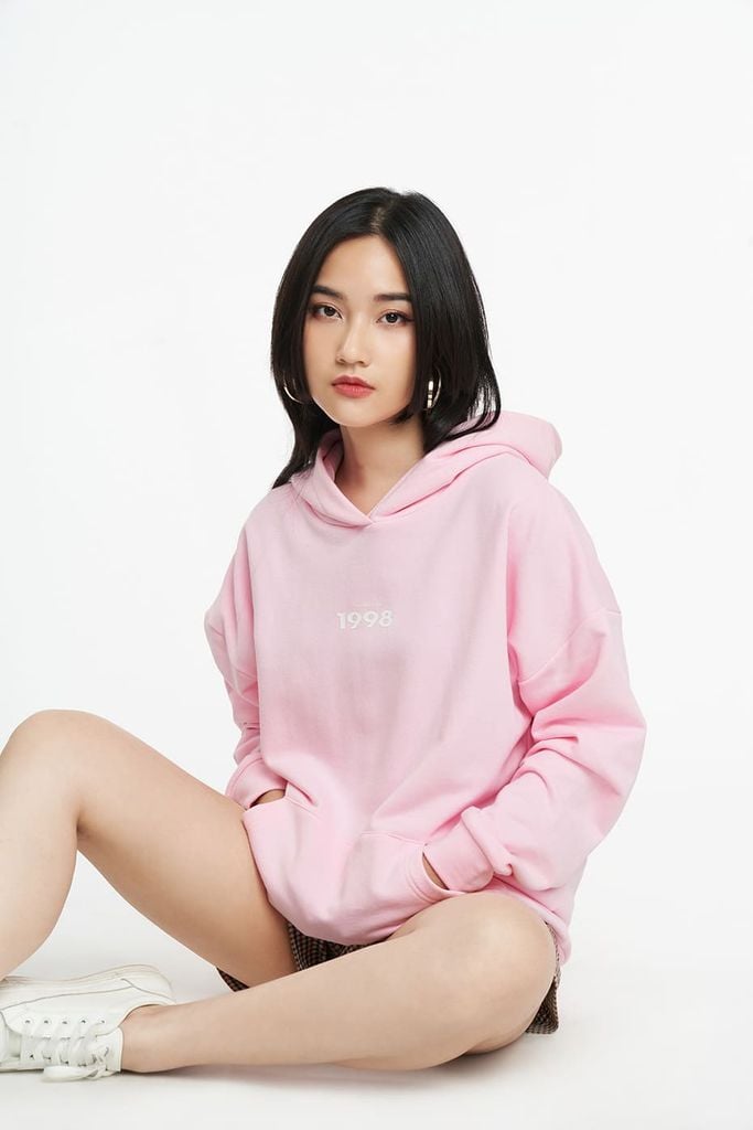 Áo hoodies Nữ tay dài cotton NINOMAXX 2204012