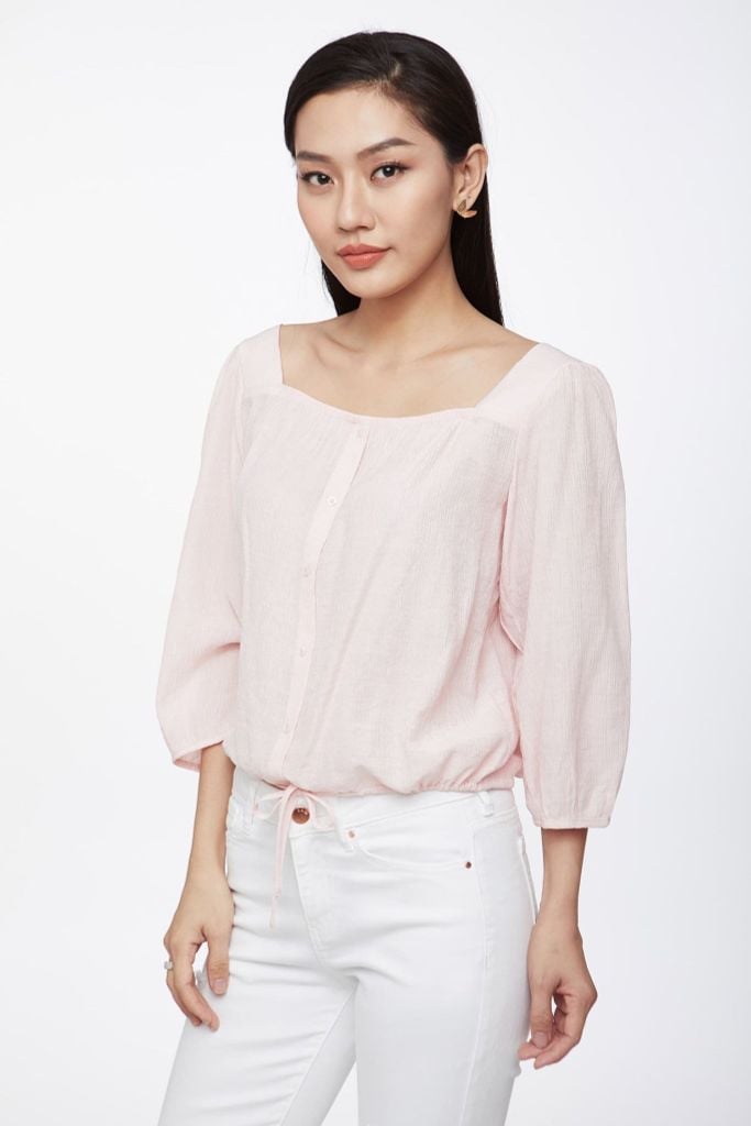Áo kiểu Nữ cổ vuông N&M 1907023
